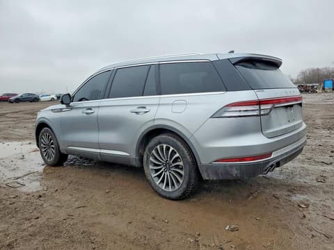 2022 Lincoln Aviator, VIN 5LM5J7XC6NGL08860. Фото 2 из 6 с аукциона Copart. Каталог авто из США OpenDataCar.