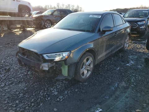 2017 Audi A3, VIN WAUB8GFFXH1057606. Фото 1 з 6 з аукціону Copart. Каталог авто зі США OpenDataCar.