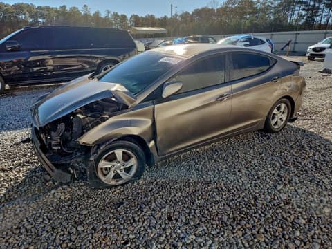 2015 Hyundai Elantra, VIN 5NPDH4AEXFH609958. Фото 1 из 6 с аукциона Copart. Каталог авто из США OpenDataCar.