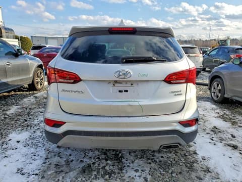 2017 Hyundai Santa Fe, VIN 5XYZTDLB6HG394886. Фото 6 из 6 с аукциона Copart. Каталог авто из США OpenDataCar.
