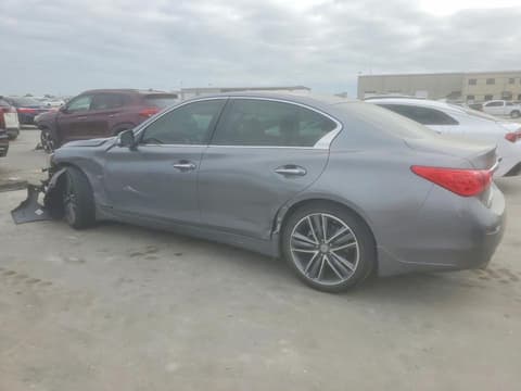 2017 Infiniti Q50, VIN JN1EV7AP9HM744277. Фото 2 з 6 з аукціону Copart. Каталог авто зі США OpenDataCar.