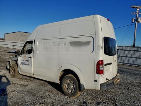 2014 Nissan NV 2500, VIN 1N6AF0LYXEN109142. Фото 2 з 6 з аукціону Copart. Каталог авто зі США OpenDataCar.