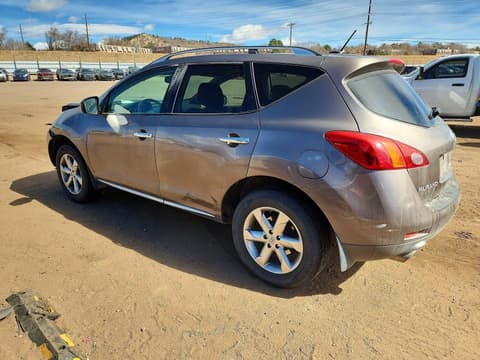 2010 Nissan Murano, VIN JN8AZ1MW6AW125828. Фото 2 з 6 з аукціону Copart. Каталог авто зі США OpenDataCar.