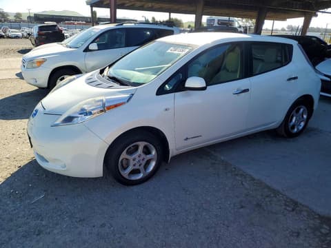 2011 Nissan Leaf, VIN JN1AZ0CP0BT007313. Фото 1 з 6 з аукціону Copart. Каталог авто зі США OpenDataCar.