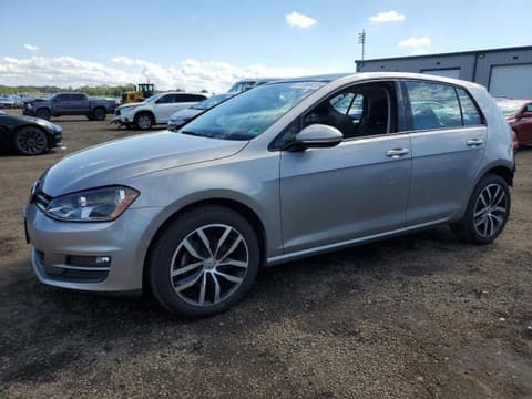 2017 Volkswagen Golf, VIN 3VW217AU5HM058823. Фото 1 з 6 з аукціону Copart. Каталог авто зі США OpenDataCar.