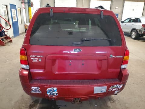 2007 Ford Escape, VIN 1FMCU59H97KB95954. Фото 6 з 6 з аукціону Copart. Каталог авто зі США OpenDataCar.