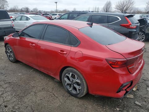2020 Kia Forte, VIN 3KPF24AD3LE234383. Фото 2 з 6 з аукціону Copart. Каталог авто зі США OpenDataCar.