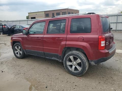2016 Jeep Patriot, VIN 1C4NJRFB4GD654695. Фото 2 из 6 с аукциона Copart. Каталог авто из США OpenDataCar.