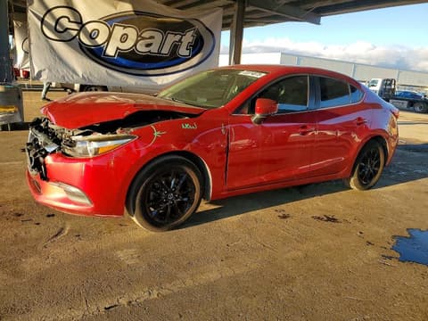 2017 Mazda 3, VIN 3MZBN1U75HM120809. Фото 1 з 6 з аукціону Copart. Каталог авто зі США OpenDataCar.