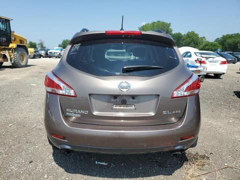 2012 Nissan Murano, VIN JN8AZ1MW0CW229198. Фото 6 з 6 з аукціону Copart. Каталог авто зі США OpenDataCar.