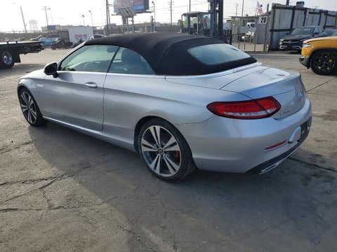 2017 Mercedes-benz C-Class, VIN WDDWK4JBXHF504176. Фото 2 з 6 з аукціону Copart. Каталог авто зі США OpenDataCar.