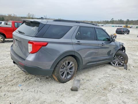 2021 Ford Explorer, VIN 1FMSK7DH8MGC26128. Фото 3 з 6 з аукціону Copart. Каталог авто зі США OpenDataCar.