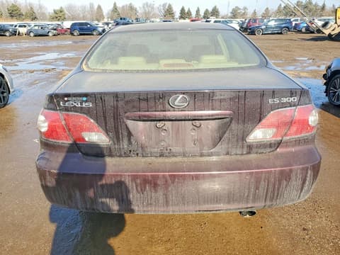 2003 Lexus ES 300, VIN JTHBF30G330087448. Фото 6 из 6 с аукциона Copart. Каталог авто из США OpenDataCar.