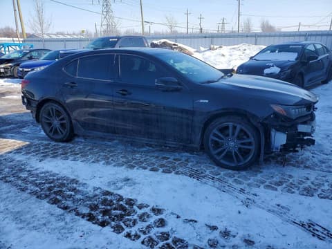 2018 Acura TLX, VIN 19UUB3F86JA800566. Фото 4 з 6 з аукціону Copart. Каталог авто зі США OpenDataCar.