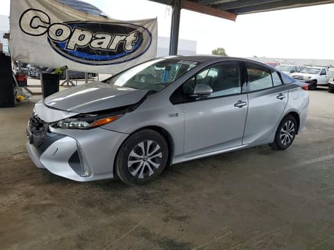 2020 Toyota Prius Prime, VIN JTDKARFP5L3143348. Фото 1 з 6 з аукціону Copart. Каталог авто зі США OpenDataCar.