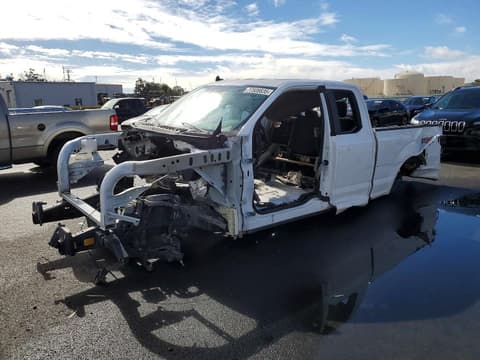 2020 Ford F-150 Lightning, VIN 1FTEX1CP7LKD91267. Фото 1 з 6 з аукціону Copart. Каталог авто зі США OpenDataCar.