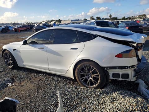 2021 Tesla Model S, VIN 5YJSA1E52MF452345. Zdjęcie 2 z 6 z aukcji Copart. Katalog aut z USA OpenDataCar.