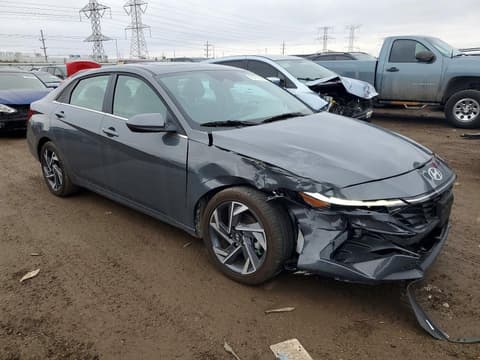 2025 Hyundai Elantra, VIN KMHLS4DG4SU899863. Фото 4 из 6 с аукциона Copart. Каталог авто из США OpenDataCar.