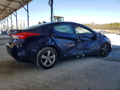 2013 Hyundai Elantra, VIN 5NPDH4AE9DH430873. Фото 3 из 6 с аукциона Copart. Каталог авто из США OpenDataCar.