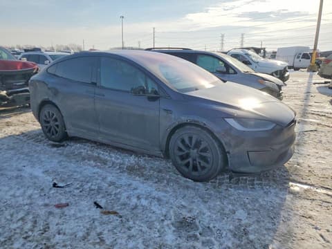 2024 Tesla Model X, VIN 7SAXCDE58RF446092. Фото 4 из 6 с аукциона Copart. Каталог авто из США OpenDataCar.