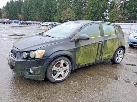 2012 Chevrolet Sonic, VIN 1G1JF6SB8C4131851. Фото 1 з 6 з аукціону Copart. Каталог авто зі США OpenDataCar.