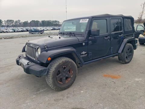 2014 Jeep Wrangler Unlimited, VIN 1C4BJWDG0EL198987. Zdjęcie 1 z 6 z aukcji Copart. Katalog aut z USA OpenDataCar.