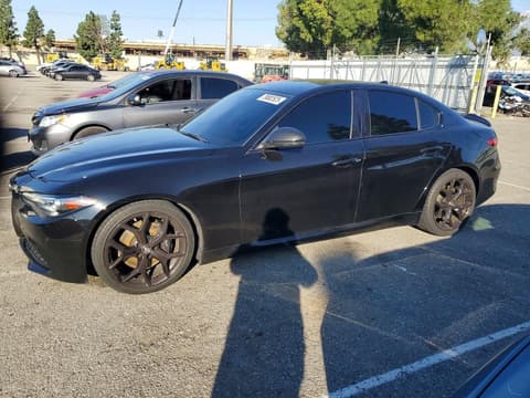 2020 Alfa romeo Giulia, VIN ZARFAMAN1L7632063. Фото 1 из 6 с аукциона Copart. Каталог авто из США OpenDataCar.