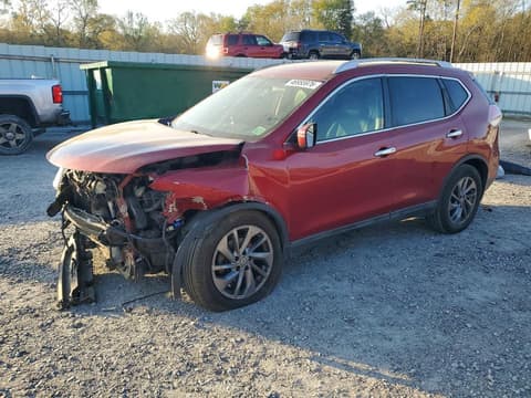 2016 Nissan Rogue, VIN 5N1AT2MTXGC733639. Фото 1 з 6 з аукціону Copart. Каталог авто зі США OpenDataCar.