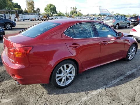 2006 Lexus IS, VIN JTHBK262462007973. Фото 3 з 6 з аукціону Copart. Каталог авто зі США OpenDataCar.