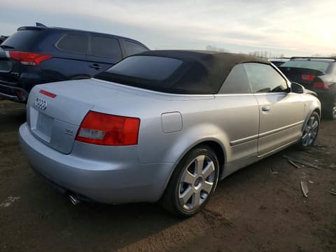 2004 Audi A4 Quattro, VIN WAUDT48H34K015402. Фото 3 з 6 з аукціону Copart. Каталог авто зі США OpenDataCar.