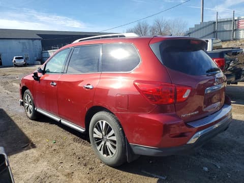 2017 Nissan Pathfinder, VIN 5N1DR2MMXHC904881. Фото 2 з 6 з аукціону Copart. Каталог авто зі США OpenDataCar.