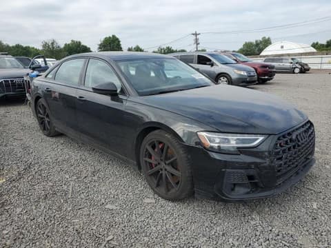 2023 Audi S8, VIN WAULSAF89PN006786. Фото 4 з 6 з аукціону Copart. Каталог авто зі США OpenDataCar.