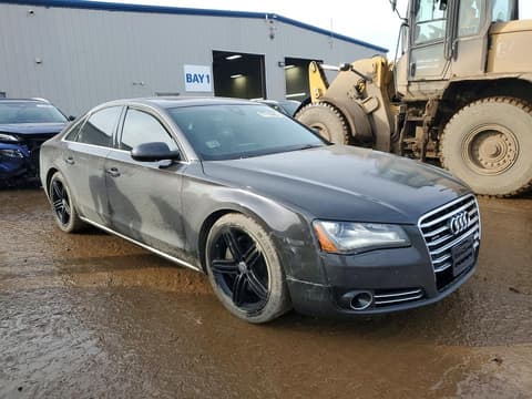 2013 Audi A8 Quattro, VIN WAUAGAFD8DN031826. Zdjęcie 4 z 6 z aukcji Copart. Katalog aut z USA OpenDataCar.