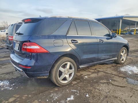 2014 Mercedes-benz ML-Class, VIN 4JGDA5JB9EA299982. Photo 3 of 6 from Copart auction. OpenDataCar US salvage catalog.