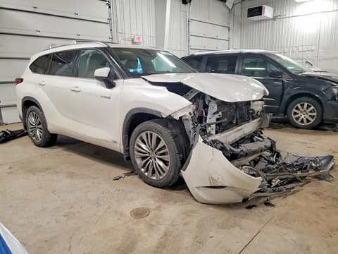 2021 Toyota Highlander Hybrid, VIN 5TDEBRCH3MS026276. Zdjęcie 4 z 6 z aukcji Copart. Katalog aut z USA OpenDataCar.