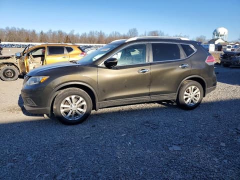 2014 Nissan Rogue, VIN 5N1AT2MV0EC797235. Фото 1 з 6 з аукціону Copart. Каталог авто зі США OpenDataCar.