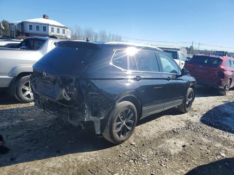 2024 Volkswagen Tiguan, VIN 3VVMB7AX2RM103559. Фото 3 з 6 з аукціону Copart. Каталог авто зі США OpenDataCar.