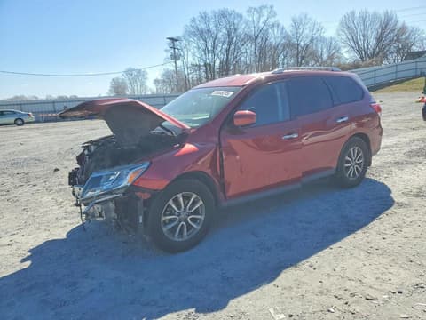 2016 Nissan Pathfinder, VIN 5N1AR2MN2GC606528. Фото 1 з 6 з аукціону Copart. Каталог авто зі США OpenDataCar.