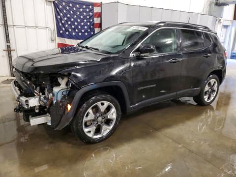 2021 Jeep Compass, VIN 3C4NJDCB9MT589730. Фото 1 з 6 з аукціону Copart. Каталог авто зі США OpenDataCar.