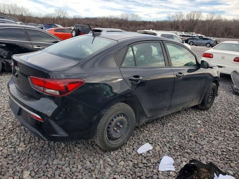 2022 Kia Rio, VIN 3KPA24AD3NE466446. Фото 3 из 6 с аукциона Copart. Каталог авто из США OpenDataCar.