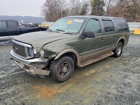 2000 Ford Excursion, VIN 1FMNU42S6YEC77228. Фото 1 з 6 з аукціону Copart. Каталог авто зі США OpenDataCar.