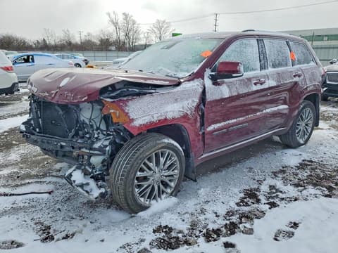 2018 Jeep Grand Cherokee, VIN 1C4RJFJGXJC405415. Фото 1 з 6 з аукціону Copart. Каталог авто зі США OpenDataCar.