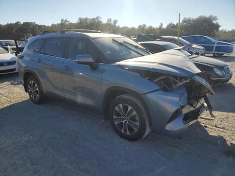 2024 Toyota Highlander, VIN 5TDKDRAHXRS053448. Фото 4 з 6 з аукціону Copart. Каталог авто зі США OpenDataCar.