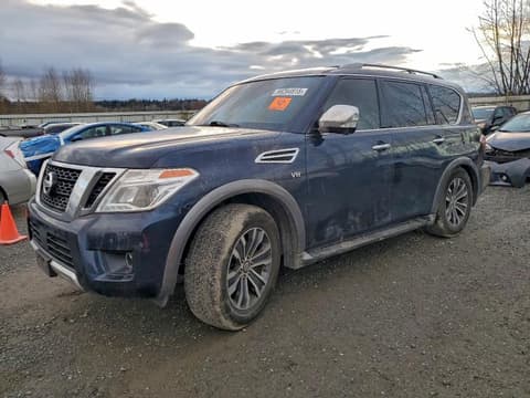 2018 Nissan Armada, VIN JN8AY2NCXJX502037. Фото 1 з 6 з аукціону Copart. Каталог авто зі США OpenDataCar.