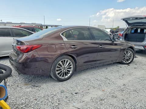 2020 Infiniti Q50, VIN JN1EV7AP0LM200498. Фото 3 з 6 з аукціону Copart. Каталог авто зі США OpenDataCar.