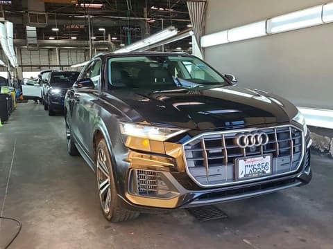 2019 Audi Q8, VIN WA1BVAF15KD029922. Фото 2 з 6 з аукціону Copart. Каталог авто зі США OpenDataCar.