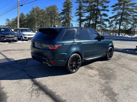 2021 Land rover Range Rover Sport, VIN SALWS2RU6MA757967. Photo 4 of 6 from Copart auction. OpenDataCar US salvage catalog.