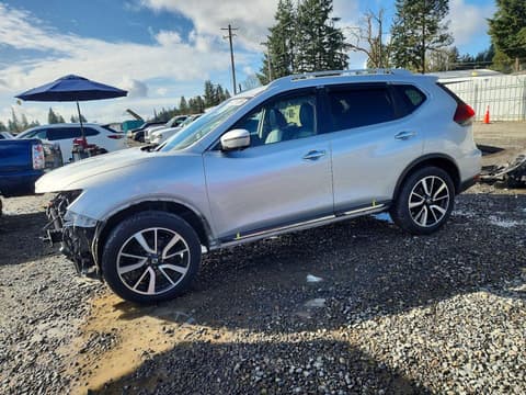 2019 Nissan Rogue, VIN 5N1AT2MV9KC755691. Фото 1 з 6 з аукціону Copart. Каталог авто зі США OpenDataCar.