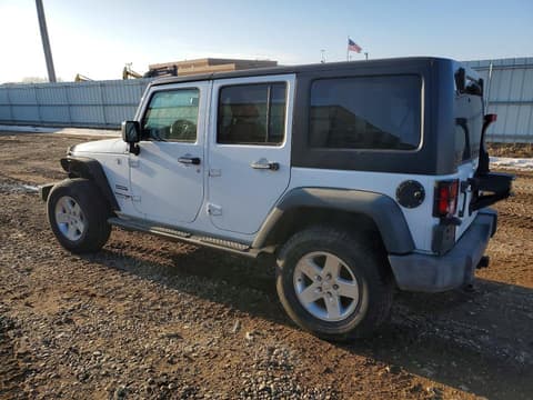 2018 Jeep Wrangler Unlimited, VIN 1C4BJWDG2JL822265. Фото 2 из 6 с аукциона Copart. Каталог авто из США OpenDataCar.