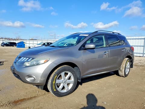 2009 Nissan Murano, VIN JN8AZ18W29W205648. Фото 1 з 6 з аукціону Copart. Каталог авто зі США OpenDataCar.